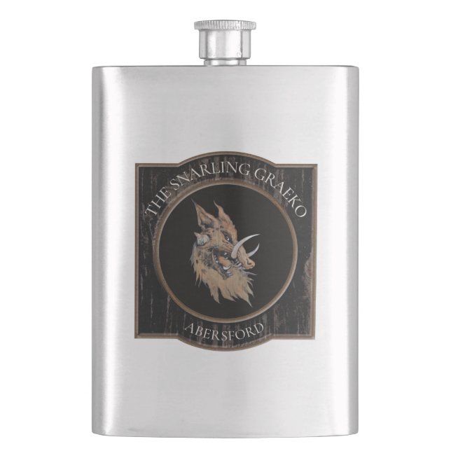 Cantil Snarling Graeko Classic Flask (Frente)