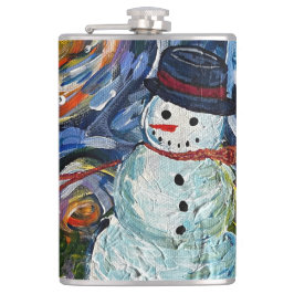 Cantil Snowman Flask