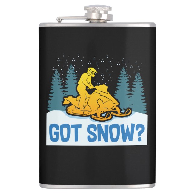 Cantil Snowmobiling - Engraçado neveweather condition (Frente)