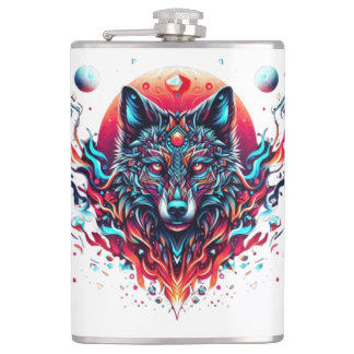 Cantil Solar Wolf Totem - Fire & Moonlight Fusion