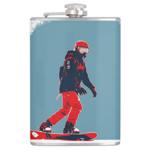 Cantil Sonho com Snowboard - Snowboarder