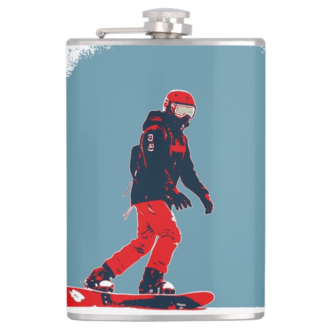 Cantil Sonho com Snowboard - Snowboarder (Frente)