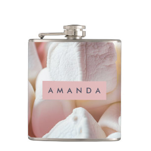 Cantil Sonho de Marshmallow Rosa Suave Personalizado