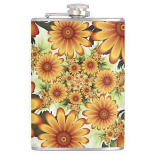 Cantil Sonho Floral, Arte Fractal Moderna Abstrato