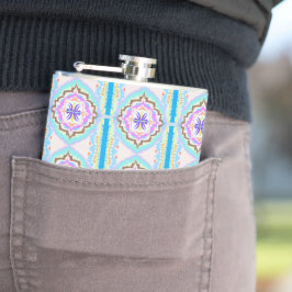 Cantil Sonho Pastel Boho Geométrico Kaleidoscópio