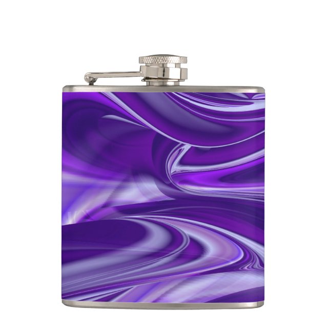 Cantil Sonhos de Arco-Íris de Flor Roxo (Frente)