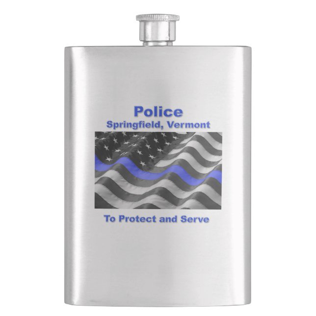 Cantil Springfield, Vermont. Polícia (Frente)