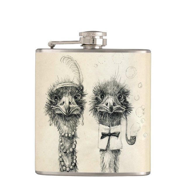 Cantil Sr. e Sra. Ostrich (Frente)