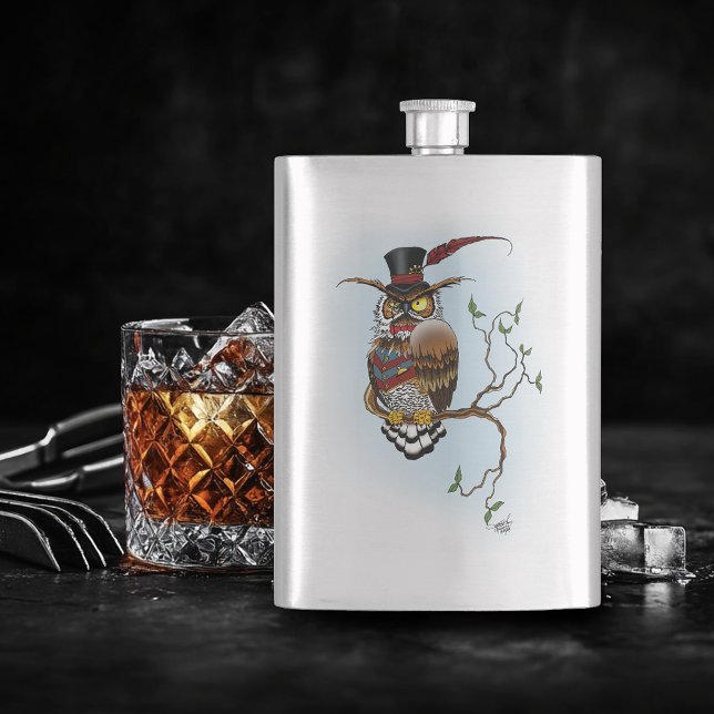 Cantil Steampunk Victorian Owl (Criador carregado)
