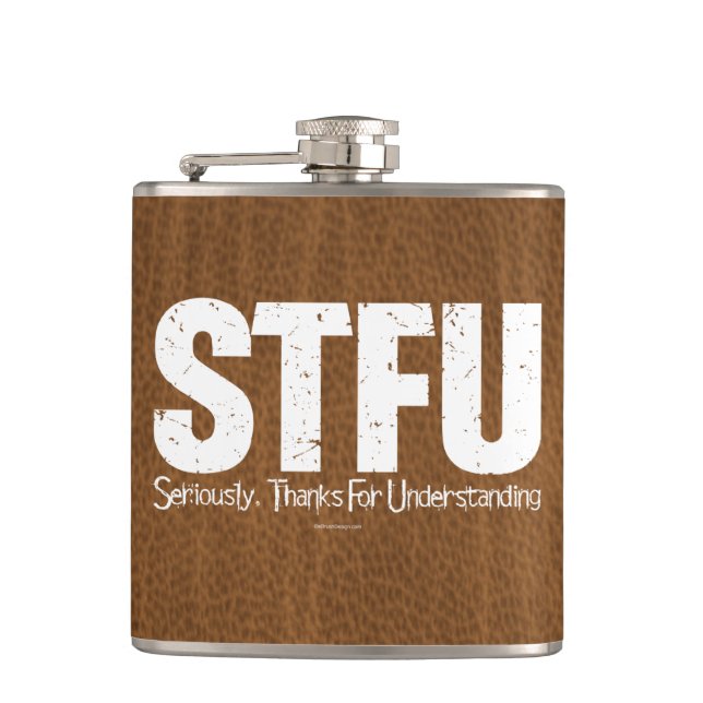 Cantil STFU: Sério, Obrigados para entender (Frente)