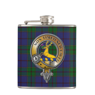 Cantil Strachan Tartan & Crachá