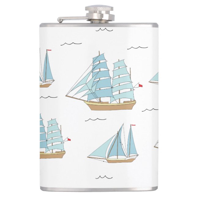 Cantil Summer Seatime Cute yachts with sail (Frente)