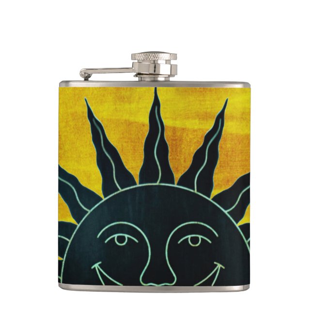 Cantil Sun Flask sorridente (Frente)