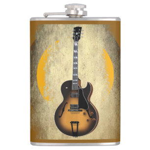 Cantil Sunburst Guitar Flask