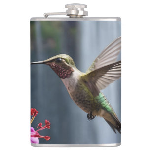Cantil "Sussuros da Natureza: Hummingbird, Cascata