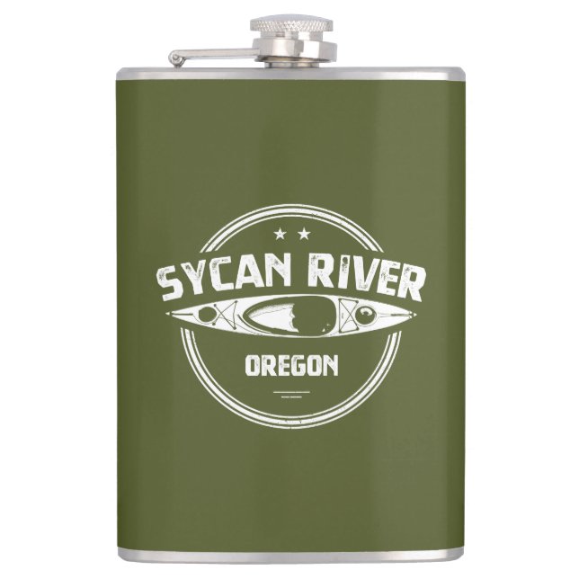 Cantil Sycan River Oregon Kayaking (Frente)