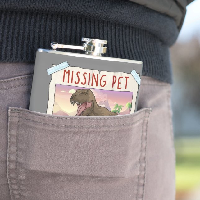 Cantil T Rex Tshirt Engraçada, Engraçada E Desaparecida,  (In loco)