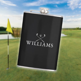 Cantil Tacos de Golfe Personalizados Preto e Branco