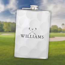 Tacos de Nome Personalizado de Golfe e Bola