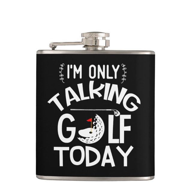 Cantil "Talk Golf Today" Folga Personalizada De Golfe (Frente)