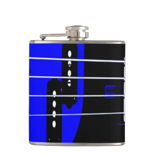 Cantil Tampa azul de música de violão elétrico
