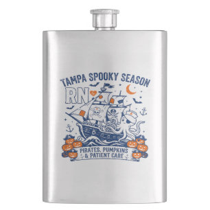 Cantil Tampa Spooky Season Piratas Abóboras Cuidados ao P