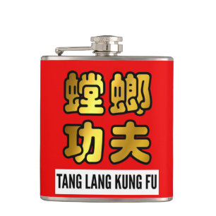 Cantil Tang Lang Rezando Mantis Kung Fu Dourado Selo