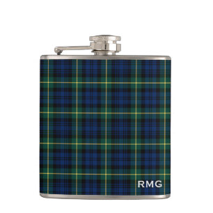 Cantil Tartan de Gordon do clã Monogrammed