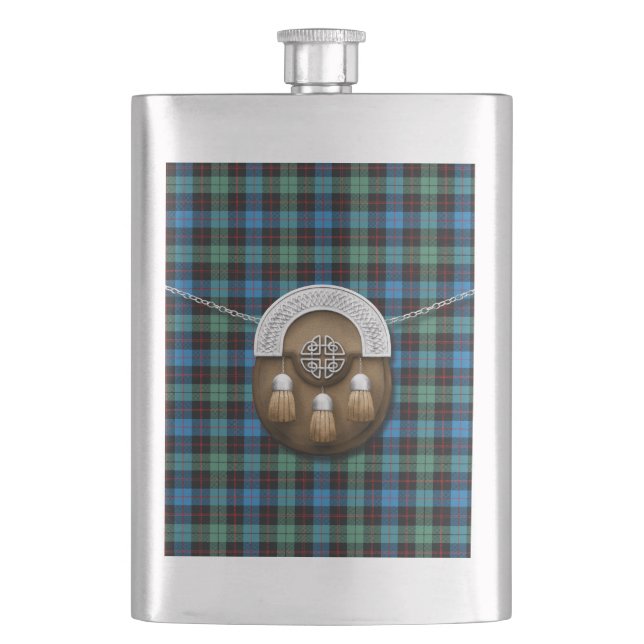 Cantil Tartan e Sporran de Guthrie do clã (Frente)