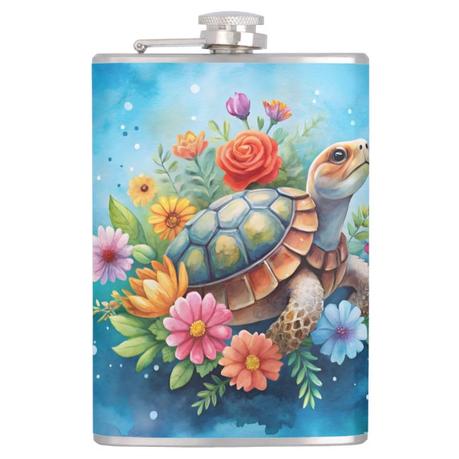 Cantil Tartaruga Floral (Frente)