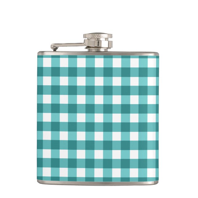 Cantil Teal Gingham (Frente)
