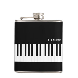 Cantil Teclas de Piano Preto e Branco Teclado de Música