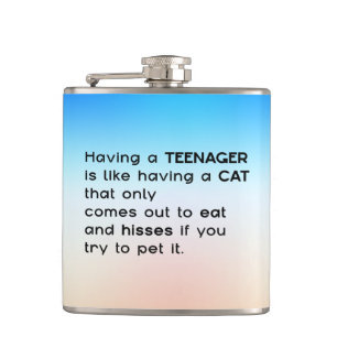 Cantil Tendo um adolescente...
