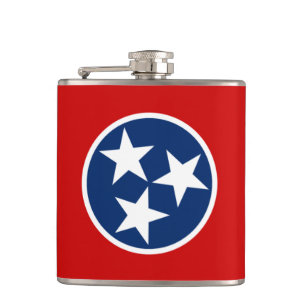 Cantil Tennessee Flag & viagem Tennesse EUA/esporte
