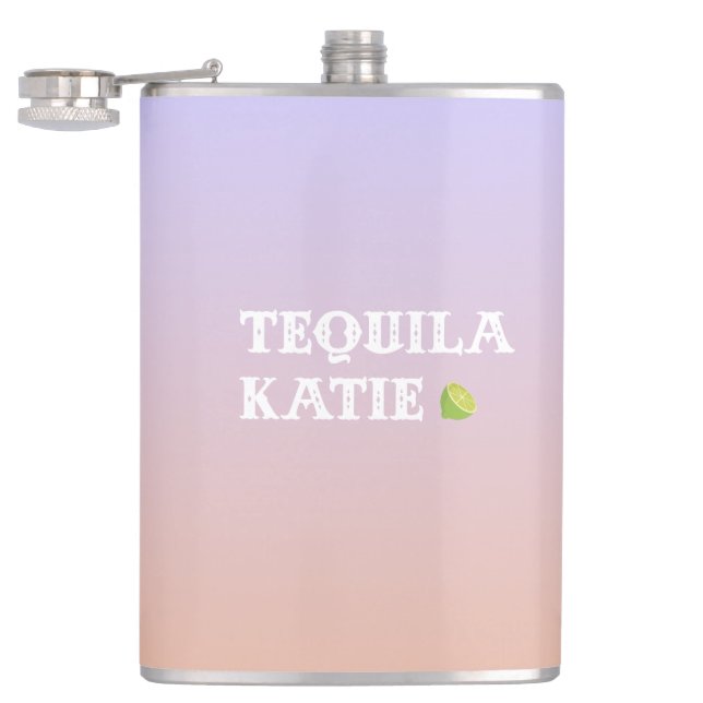 Cantil Tequila Katie Flask (Aberto)