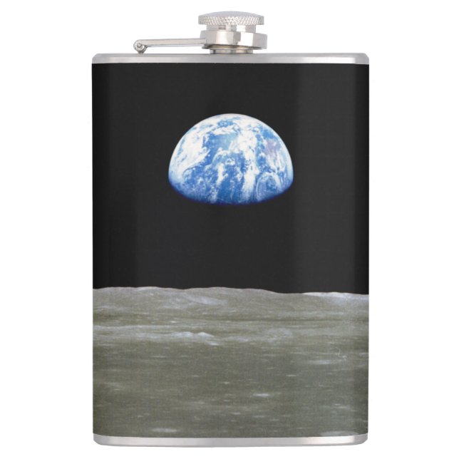 Cantil Terra da Lua no Espaço Negro: Nascer da Terra (Frente)