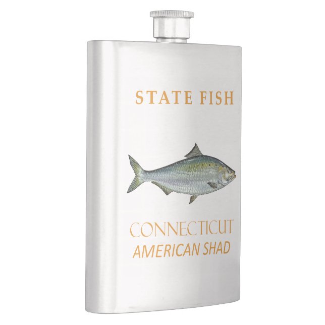 Cantil Território de Connecticut Peixe a Sável Americana (Direita)