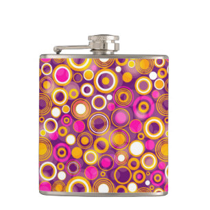 Cantil Teste padrão de bolinhas violeta