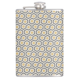 Cantil Teste padrão de grade retro colorido do favo de