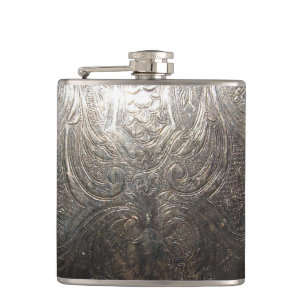 Cantil Teste padrão de prata gravado