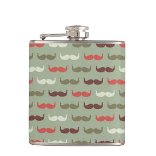 Cantil Teste padrão do vintage com bigode