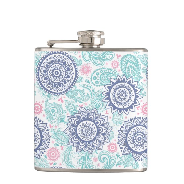 Cantil Teste padrão étnico de Paisley (Frente)