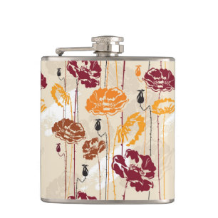 Cantil Teste padrão floral 4 da elegância abstrata