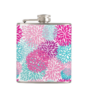 Cantil Teste padrão floral brilhante 2