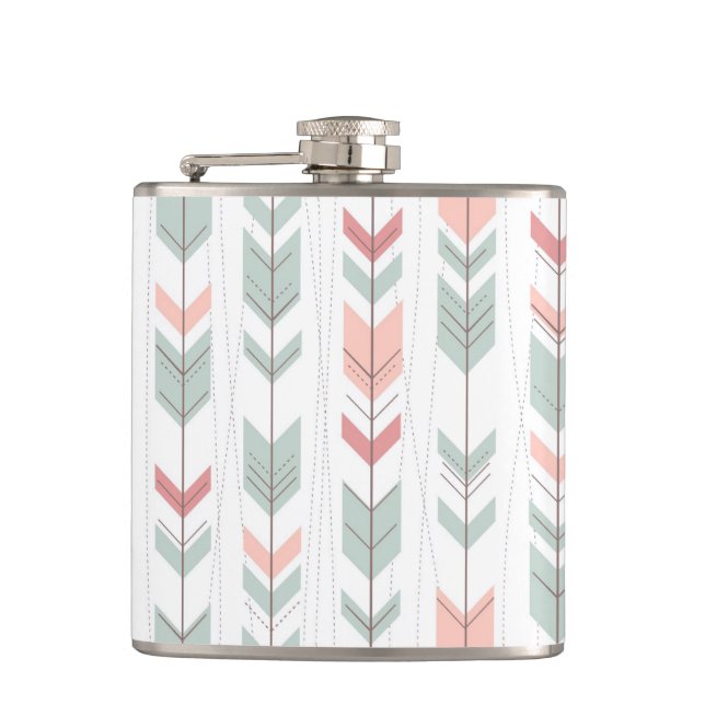 Cantil Teste padrão geométrico no estilo retro (Frente)