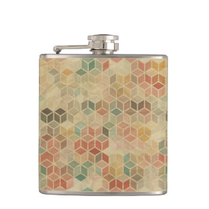 Cantil Teste padrão geométrico retro 5