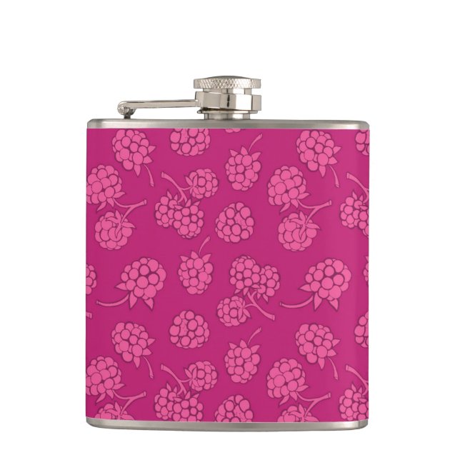 Cantil Teste padrão magenta da baga (Frente)