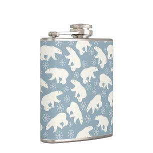 Cantil Teste padrão sem emenda dos ursos polares do