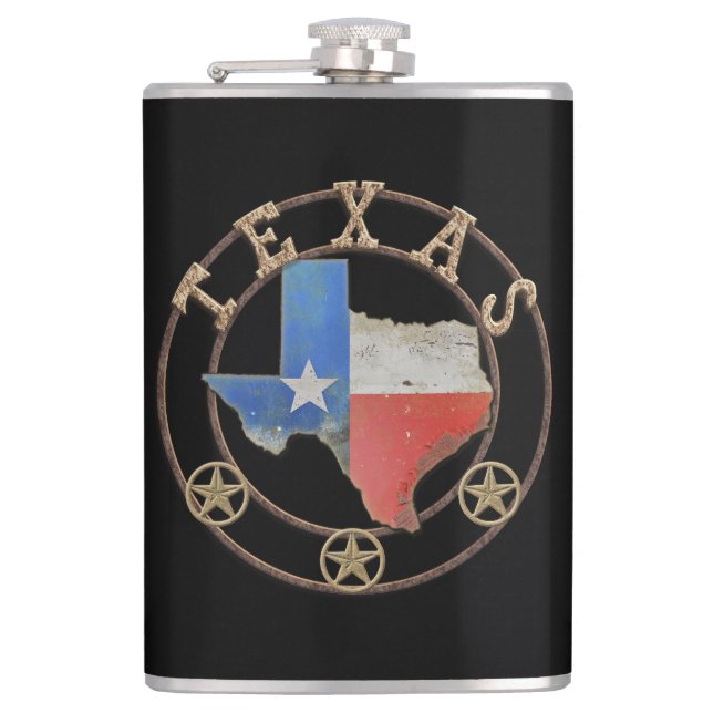 Cantil Texas Map Barn Art (Frente)