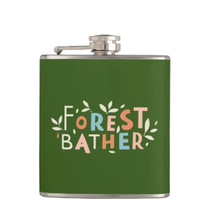Cantil Texto Personalizado de Coleta de Floresta